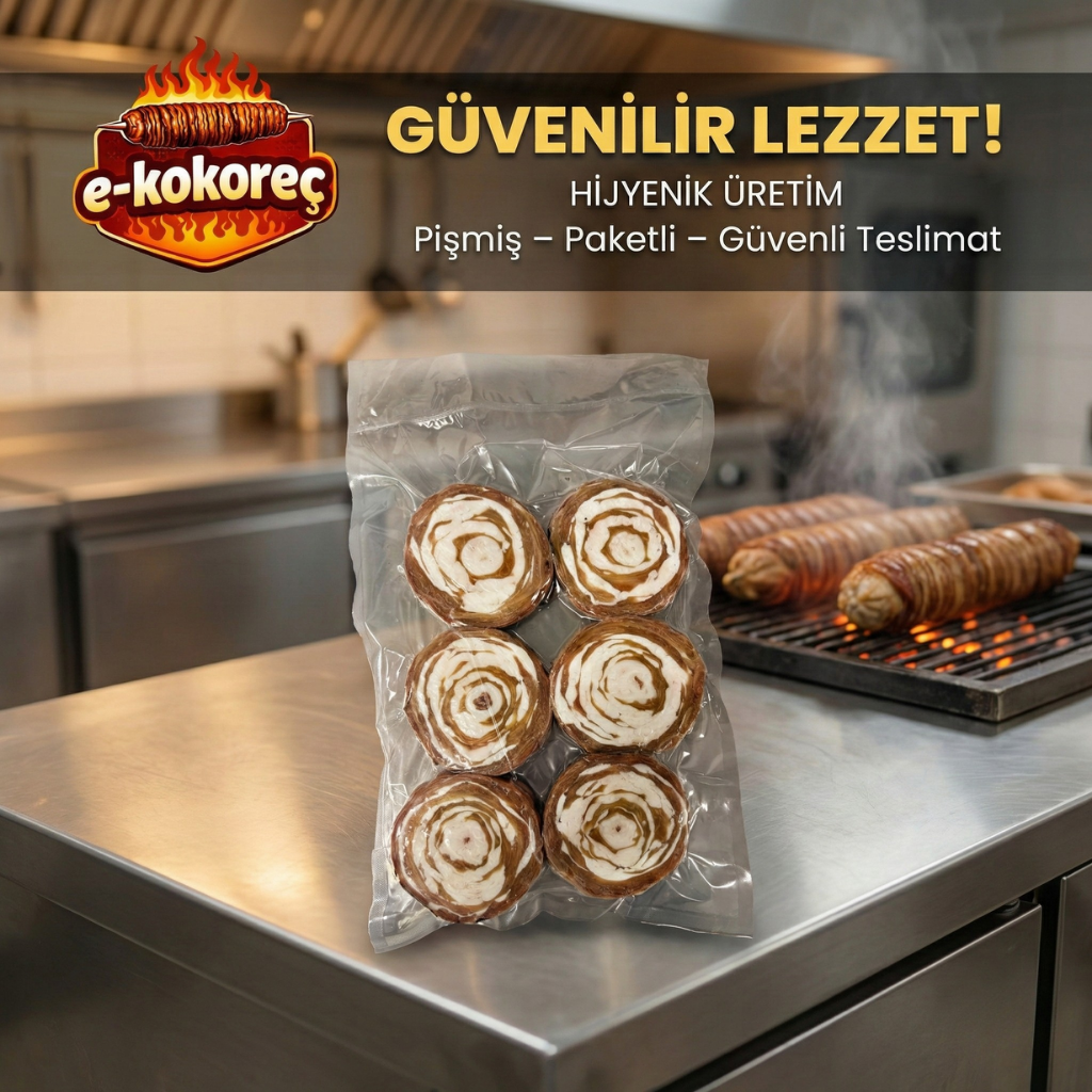 Pişmiş Kuzu Kokoreç | Halka Dilim, İzmir Sarım & İnce Kıyım