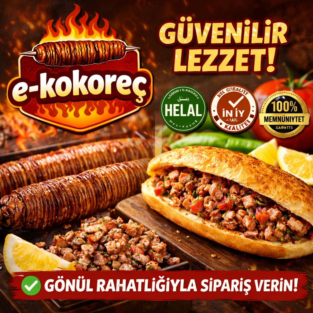 Pişmiş Kuzu Kokoreç | Halka Dilim, İzmir Sarım & İnce Kıyım